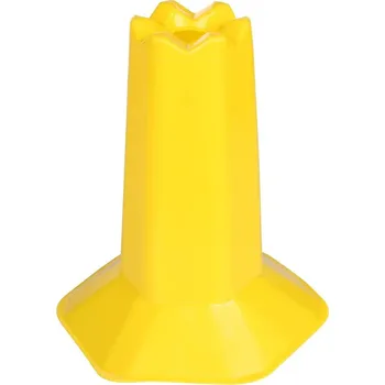 Sportovní kužel Merco Hex Marker 9in multifunkční kužel žlutá