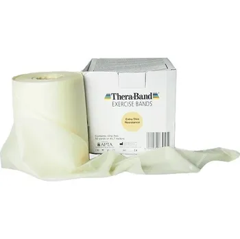 Cvičební pás Thera Band | Rehabilitační páska 45,7m béžová