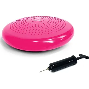 Polštář Senzorický polštář s pumpičkou - Senzomotorický disk Line Sport růžový