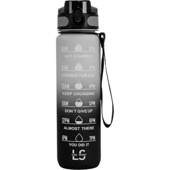 Láhev Láhev na vodu Line Sport 1L černá