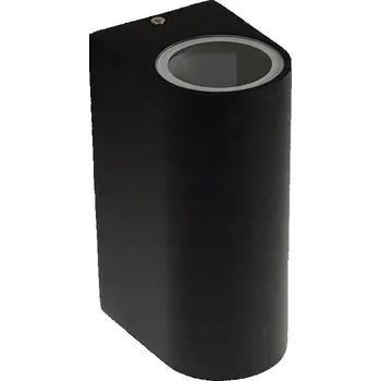 Bodové svítidlo Fasádní svítidlo Brolux Forti 2 x GU10 černé