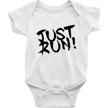 Kojenecký body Just run - Body kojenecké s krátkým rukávem - Krátký r. do 3 měs ( Bílá )