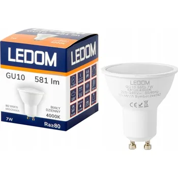 Žárovka LED žárovka GU10 7W 581lm teplá bílá