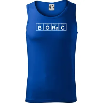 Borec - Periodická tabulka - Tílko pánské Core - 2XL ( Královská modrá )