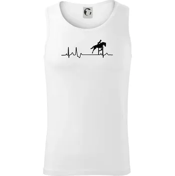EKG kůň přeskok - Tílko pánské Core - 2XL ( Bílá )