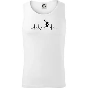 EKG hod diskem - Tílko pánské Core - L ( Bílá )