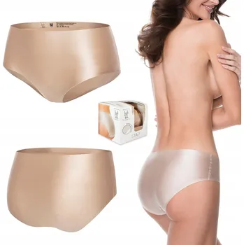 Kalhotky JULIMEX STAR lesklé bezešvé dámské kalhotky XL