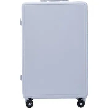 Pastelově modrý velký cestovní kufr WINGS BUNTING WINGS Duża WALIZKA PODRÓŻNA BAGAŻ na 4 kółkach XXL TWARDA DO SAMOLOTU ABS Velikost: L