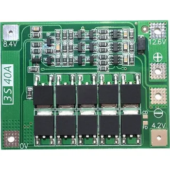 Počítač Ochranný obvod a balancér pro 3 Li-Ion články 18650, proud do 40A