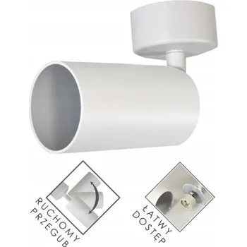 Bodové svítidlo Bodové kulatý svítidlo Bowi bílé