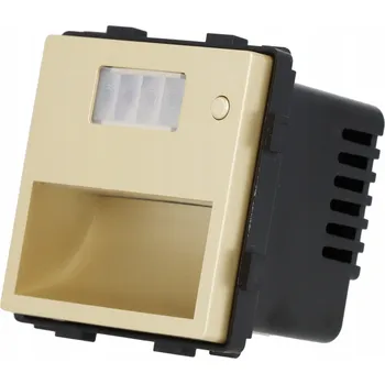 LED Schodišťové Světlo s Pohybovým Čidlem, Zlaté, Nastavitelná Barva a Jas