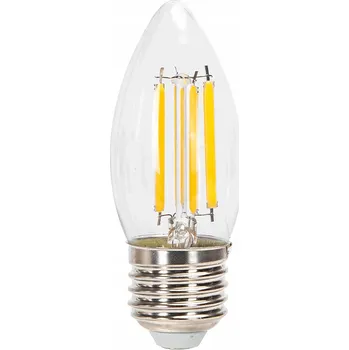 Žárovka LED žárovka Filament (Průhledná) C35 E27 8W 6500K