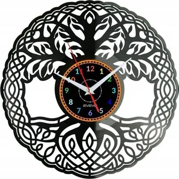 Hodiny Strom Života Nástěnné Hodiny Vinylová Deska Moderní Dekorativní Jako Dárek