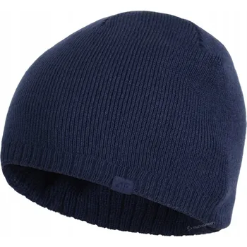 Čepice 4F zimní čepice beanie modrá, univerzální velikost