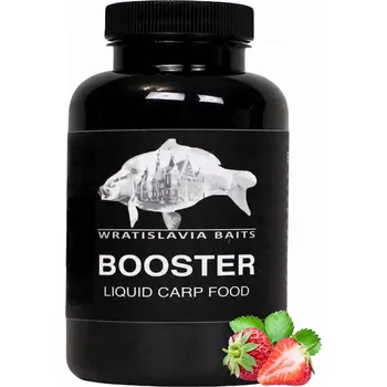 Návnadové aroma Kapr booster jahoda 350g Wratislavia Baits