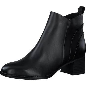 Dámská zimní obuv DÁMSKÉ KOTNÍKOVÉ BOTY MARCO TOZZI 2-25348-43 001 ČERNÁ Barva: Černá, Velikost: 42