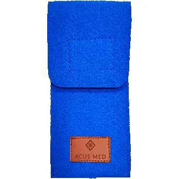 Acus Med kryt pouzdra na čepy modrý