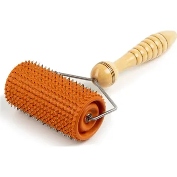 Masáž Masážní váleček Lyapko | Masážní přístroj s jehlami velký 5.0 oranžový