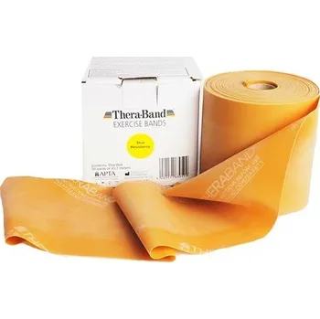 Cvičební pás Thera Band | Rehabilitační páska 45,7m zlatá