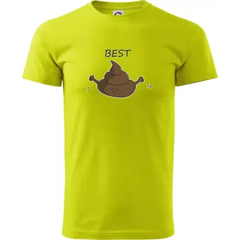 Pánské tričko Best Friends WC - Klasické pánské triko vyšší gramáže - 2XL ( Limetková )