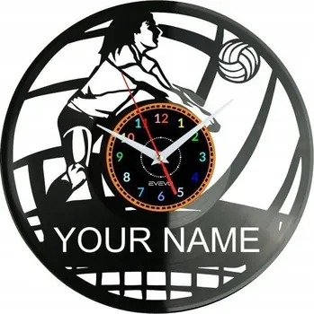 Hodiny Nástěnné hodiny Evevo černé 30 cm