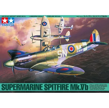 Modelářství Supermarine Spitfire Mk.Vb (Tamiya 1:48)