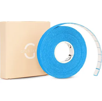 Tejpovací páska Gold Tape - páska na obličej (1 cm x 5 m) modrá