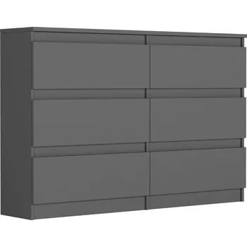 Komoda Komoda Framire 120 x 30 x 76 cm antracit matná