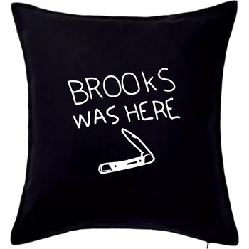 Polštář Věznice Shawshank - Polštář 50x50 - 50x50 - Pouze potah ( Černá )