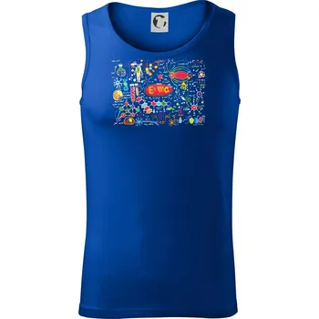 E=mc2 - Tílko pánské Core - XL ( Královská modrá )