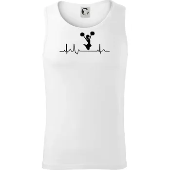 EKG roztleskávačka výskok - Tílko pánské Core - L ( Bílá )