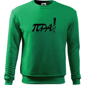 Pípa matematika - Mikina Essential dětská - 158 cm/12 let ( Středně zelená )