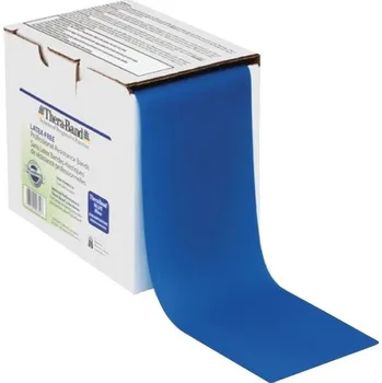 Bezlatexová páska Thera Band pro cvičení a rehabilitaci, 0,5m modrá