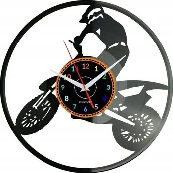 Hodiny Nástěnné hodiny Evevo černé 30 cm