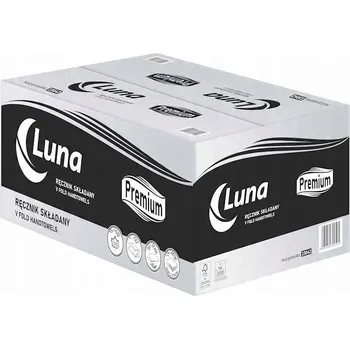Papírový ručník Luna Premium – Papírové ručníky skládané ZZ, celulóza – Bílé