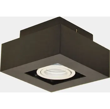 Kvadratové bodové svítidlo Bowi bílé, černé