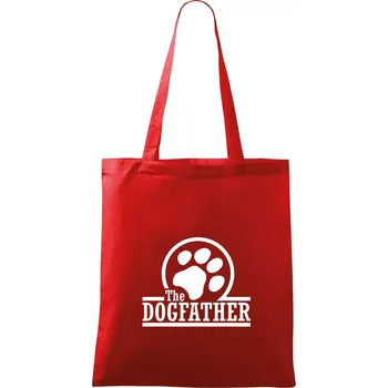Dogfather - Taška bavlněná - 42 x 38 cm ( Červená )