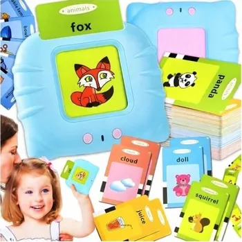 kreativní sada Čtečka karet pro výuku anglických slovíček, vzdělávací sada 112 karet / 224 slovíček