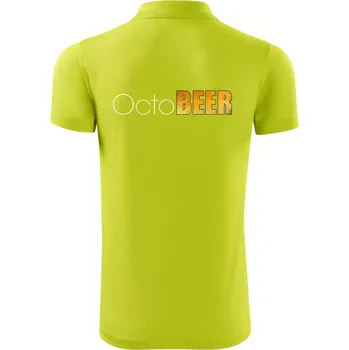 Pánská košile Pivní měsíce - octoBEER - Polokošile Victory sportovní (dresovina) - S ( Limetková )