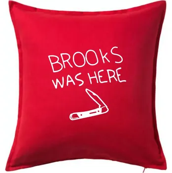 Polštář Věznice Shawshank - Polštář 50x50 - 50x50 - Pouze potah ( Červená )