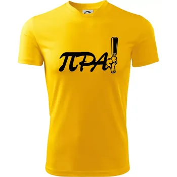 Chlapecké tričko Pípa matematika - Dětské triko sportovní (dresovina) - 134 cm/8 let ( Žlutá )