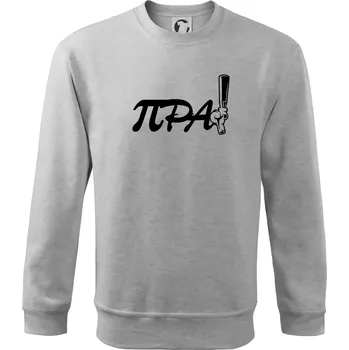 Chlapecké tričko Pípa matematika - Mikina Essential dětská - 146 cm/10 let ( Světlešedý Melír )