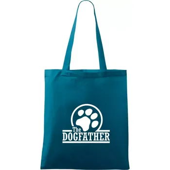 Dogfather - Taška bavlněná - 42 x 38 cm ( Petrolejová )
