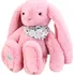 plyšák Doudou et Compagnie Plyšový králíček s šátkem 35 cm, růžový