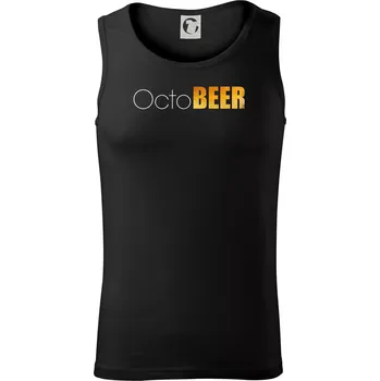 Pánská móda Pivní měsíce - octoBEER - Tílko pánské Core - 2XL ( Černá )