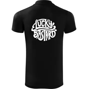 Pánská košile Lucky Bastard - Polokošile Victory sportovní (dresovina) - 2XL ( Černá )