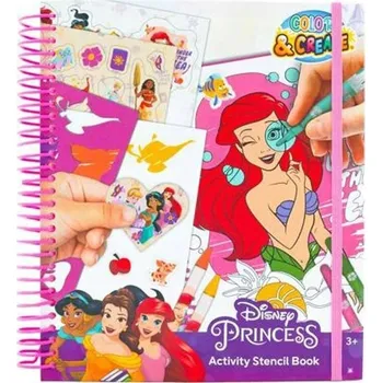 kreativní sada Výtvarná sada Disney Princezny Canenco 35 ks