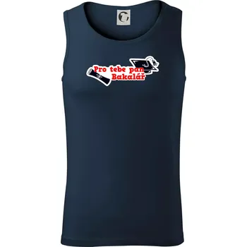 Pro tebe pan Bakalář - Tílko pánské Core - XL ( Námořní modrá (velmi tmavá - téměř černá) )