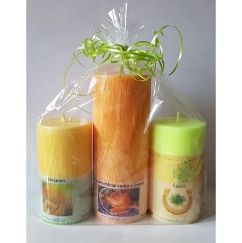 Svíčka Balíček svíček hojnost, urychlení změn a štěstí