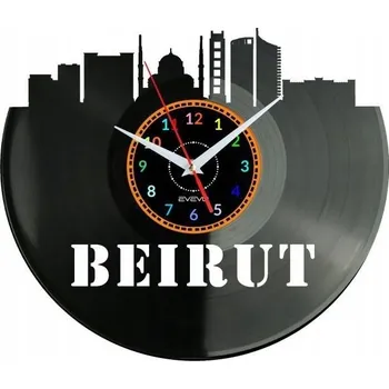 Hodiny Nástěnné hodiny Evevo černé 30 cm